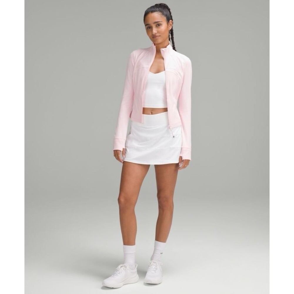 NWT Lululemon Define Cropped Jacket Nulu Strawberry Milkshake Size 12 - Picture 2 of 7